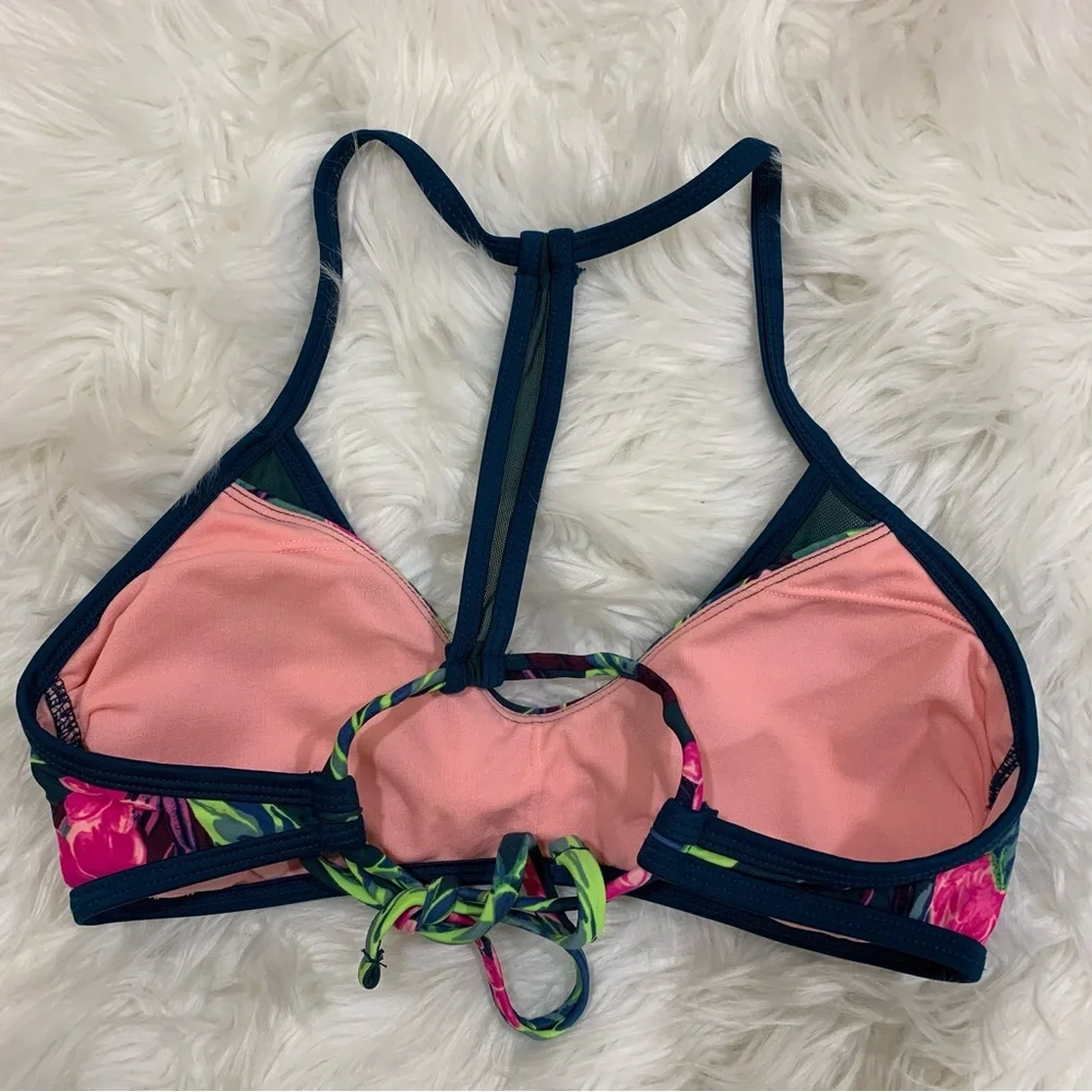 Xhilaration floral bikini top